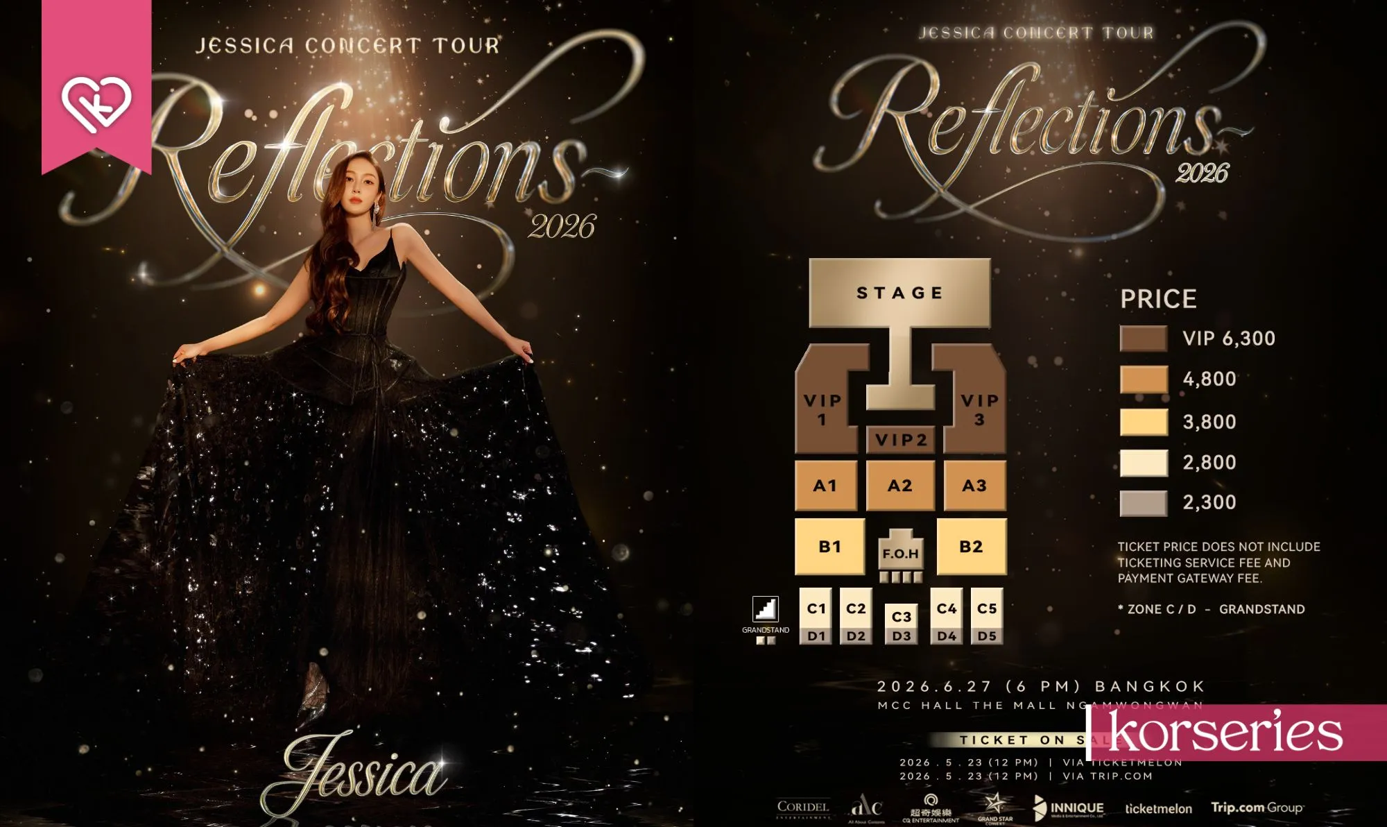 เจสสิก้า เตรียมร้องบทเพลงแห่งความทรงจำกับแฟนชาวไทยอีกครั้ง ในคอนเสิร์ต ‘Reflections’ in Bangkok พบกัน 27 มิ.ย.นี้